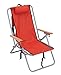 Rio Gear Original Steel Backpack Chair- Red