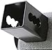 US Marine Corps USMC EGA 3D Chrome Emblem on Black Trailer Metal Hitch Cover Fits 2