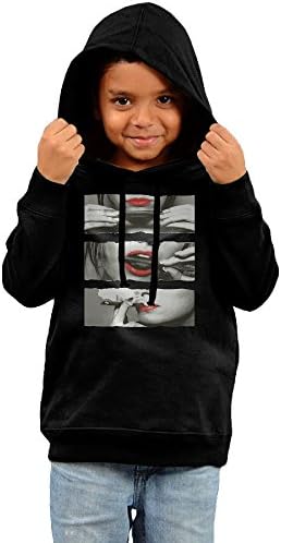 Blunt Roll Red Lips Fashion Cute Kids Hooded Sweatshirt