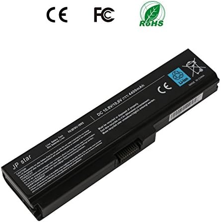 JP star Replacement Laptop Battery Notebook Battery For Toshiba PA3817U-1BRS PA3817U-1BAS PA3818U PA3819U-1BRS Satellite C600 C655 C675 M640 M645 P740 P745 P750 P770 P775 Series