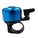 ATCG Cute Alloy Mini Bicycle Bell for Kids Boys Girls (Blue)