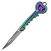 GTANG Folding Knife Key Shaped Pocket Knife Tactical Knife for Outdoor Survival and Traveling (Multicolor)