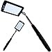WBOY Telescoping LED Lighted Inspection Mirror 360 Swive for Extra Viewing Common Tools