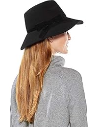 Coolibar UPF 50+ - Fedora de lana para mujer