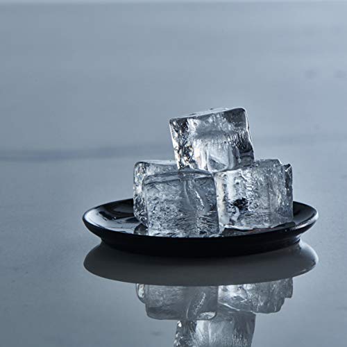Lurch ICE FORMER Premium Eisbereiter aus Silikon mit Deckel für 20 Eiswürfel in der Größe 3cm, Schwarz, Würfel – Bild 8