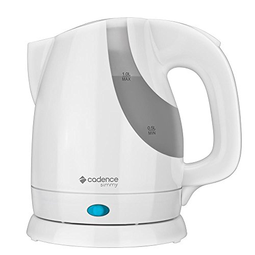 Chaleira Elétrica Cadence Simmy - 1L Branca - 220V