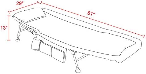timber ridge camping cot