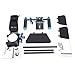 Movie Video Making Rig Set System Kit (1) Shoulder Mount+(1) 15mm Rail Rod System+(1) Matte Box Compatible with Camcorder DSLR Camera Such as Canon Nikon Sony Pentax Fujifilm Panasonic