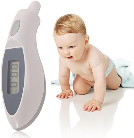 Ear Temperature Lcd Digital Ir Infrared Medical Baby Convenient And Gentle On Infants Adults Quick Simple To Use With Soft Button Operation
