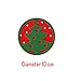 Christmas Party Decorations Felt Drink Coasters Set of 6