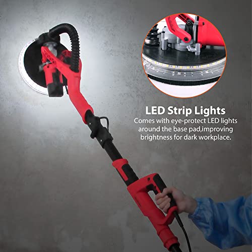 Electric Drywall Sander,750W Power Drywall Sander with Vacuum