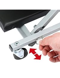 Pro Lift Z Creeper C 2036D Asiento y plataforma rodante de 36 pulgadas, color gris