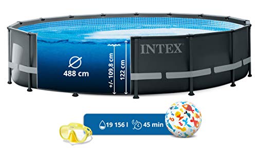 Intex Frame Pool Set Ultra Rondo, Ø 488 x 122 cm Pool – Bild 3