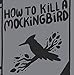 Funny Cat Lover Art Print How to Kill a Mockingbird Novel Book Literature Reading Animal Pun Wall Art Poster Home Decor Cute Feline Bird Illustration 8 x 10 inches