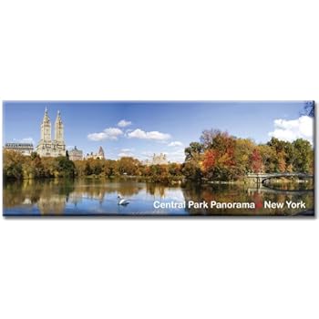 Central Park West Panorama - New York City Photo Souvenir Refrigerator Magnets - NYC Fridge Magnets