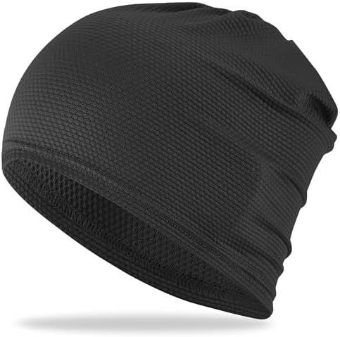 WTACTFUL Cooling Skull Cap for Men Women Breathable Running Caps
