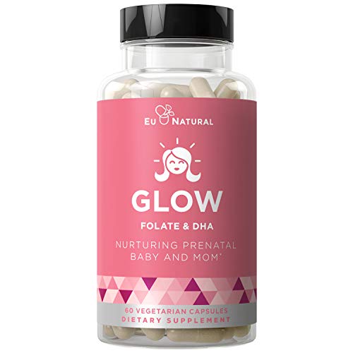 Eu Natural Glow Prenatal Vitamins + Folate & Dha Nurturing Pregnancy Multivitamin For Healthy