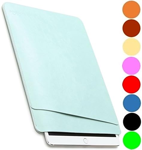 V.M iPad mini 4 Sleeve Leather Slip In Case 'High''Quality' 7.9in Tablet Sleeves iPadmini Covers 7.9-Inch Cases iPadcase mini4 Cover 7.9inch Slip-In 7.9 Inch Slipcase Ocean Green