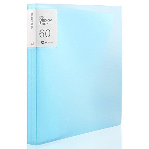 Shuter 60-Pocket Protector Presentation Book A4 Size 120-Page Capacity Available for Report Sheets, Artworks, Music Sheets, Clippings - Thumbnail 6