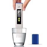 Digital PH Meter, 0.01 Resolution Pocket Size Water Quality Tester with ATC 0-14 pH Measurement Range for Household Drinking Water, Aquarium, Swimming Pools, Hydroponics(Upgraded)