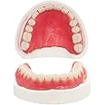 Do It Yourself Denture Fake Teeth Top and Bottom Temporary Teeth for Improve Smiling