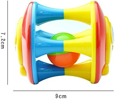 Dontdo - Pelota sonajero con diseño de oso de dibujos animados 1 ...