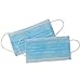 Zicome Disposable Earloop Face Mask, Set of 50, 3-Layer Filter Protection (Blue)