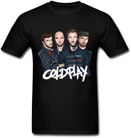fashion Coldplay Band 2016 T shirts for men XL