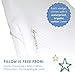 OCCObaby Universal Baby Crib Wedge Pillow with Removable Waterproof Cotton Cover
