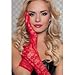 Seven Til Midnight Women's Elbow Length Lace Gloves, Black, One Size