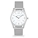 Gifts For Women Mom Wife Girlfriend Christmas Birthday Anniversary Gift - Appolus Watch Necklace Earrings Set Cubic Zirconia Silver