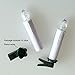 Youngerbaby Set of 10 Warm White Flickering Battery Operated LED Taper Candle with Remote Control for Christmas Decorations/Candelabras/Candle Chandeliers-(0.7''Dia x 4''Height)Batteries Not Included