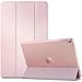 Infiland iPad Pro 9.7 Case - Ultra Slim Smart-shell Stand Cover with Translucent Frosted Back Protector (with Auto Wake / Sleep) for iPad Pro 9.7 Inch 2016 Release Tablet, Rose Gold