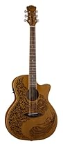 Luna HEN P2 CDR Acoustic-Electric Guitar
