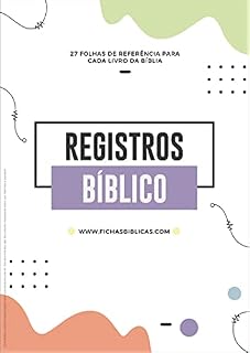 Livro FICHAS BÍBLICAS NOVO TESTAMENTO: Resume livro do Novo Testamento em 27 páginas
