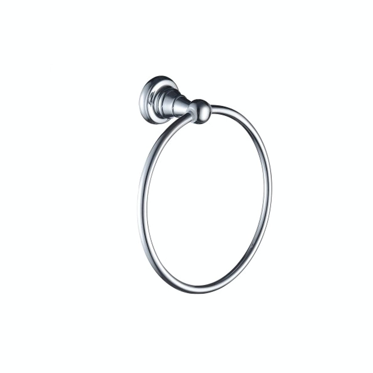 Bristan 1901 Towel Ring Brass - Chrome Plated