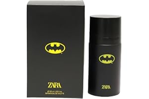 Zara Batmen DC Comic Cologne for Kids Bold & Adventurous Amber Fragrance with Mandarin Musk & Spicy Notes Scent Perfume Eau de Toilette EDT 50ml (1.69 fl. oz)