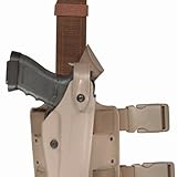 Safariland 6004 SLS Tactical Holster w/Dbl Leg Straps, Beretta 92, STX Flat Dark Earth, Right