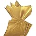 Juvale Gold Tissue Paper for Gift Wrapping Bags and Birthday Party (60 Sheets, 20 x 26 in)