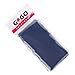 GOGO Solid Color Thick Arm Sweatband, 4 Inch Wide Wristband Armband - Black