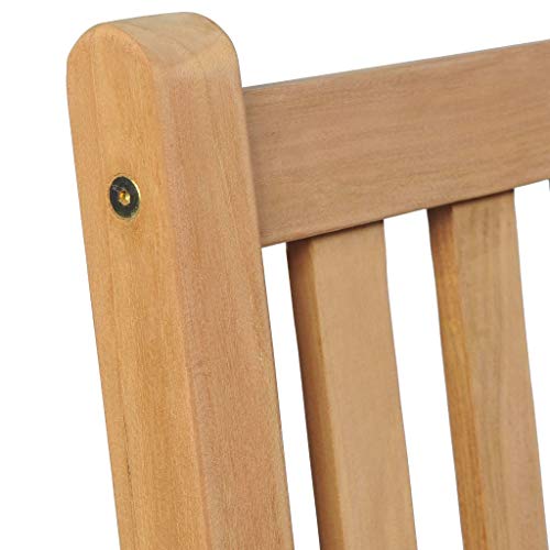 vidaXL 2X Teak Massiv Gartenstuhl mit Armlehne Essstuhl Holzstuhl Gartensessel Stuhl Stühle Sessel Gartenstühle Terrassenstuhl Garten – Bild 7