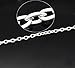 JGFinds Silver Plated Zinc Alloy Cable Link Chain - 10 Meter Chain for Jewelry Making - Bulk Wholesale