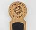 Fanfoobi Set of 2 Wooden Beer tap handle with chalkboard Premium Craft Beer, Made of Cherry, Round Top 8.3 INCH Long, Perfect for Homebrew, Kegerators or Bars
