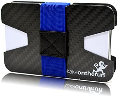 MakakaOnTheRun Carbon Fiber Slim Wallet - up to 16 cards