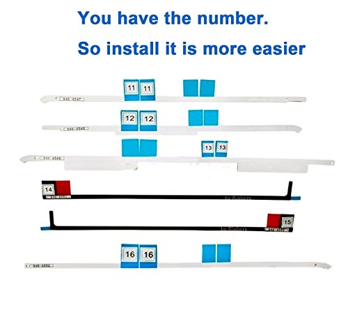 BESTeck LCD Screen Display Adhesive Strip Sticker Tape Repair Kit for Apple iMac 27" 27 inch A1419 2012 2013 2014 2015 Series