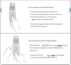 Replacement Voice TV Remote Control Controller for