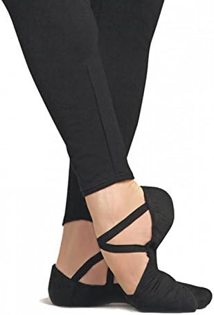 Unisex Professional Black Ballet Canvas Shoes | Dance Shoes | Ballerina | Shoes for Dance Classes
