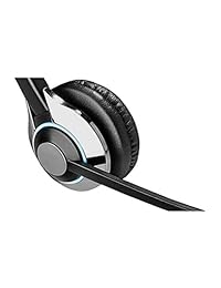 truvoice HD-500 Deluxe Single Oreja cancelación de ruido Oficina Centro de llamadas Auricular con micrófono con u10p Bottom Cable funciona con Mitel, Nortel, Avaya Digital, Polycom VVX, shoretel, Aastra + Muchas Más