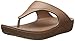 crocs Women's WN Platform Flip Sandal, Bronze, 9 B(M) US