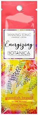 Lot of 5 Swedish Beauty Energizing Natural Tanning Lotion Packets